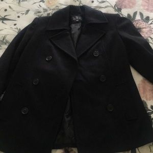 Black Women’s Pea Coat